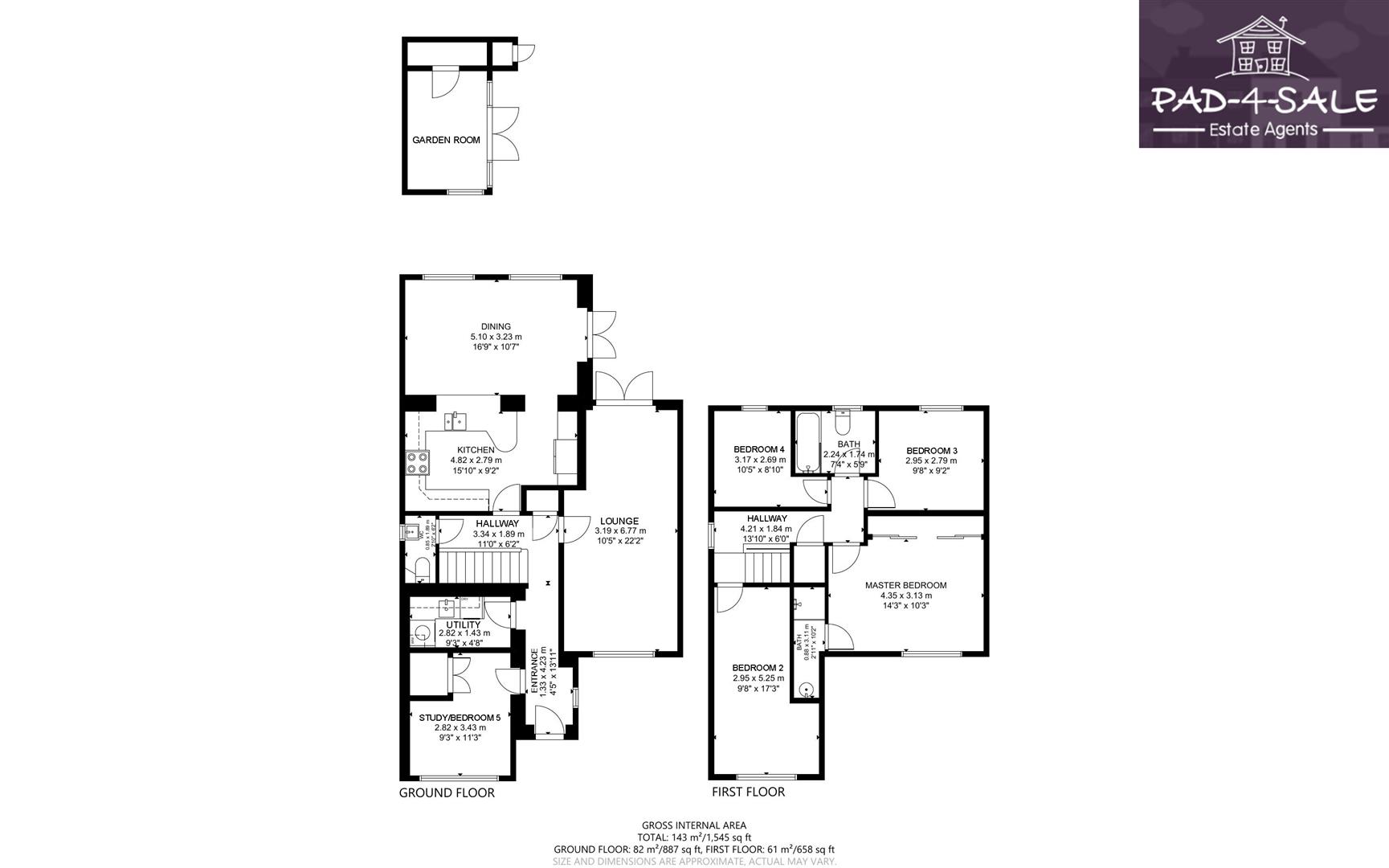 5 bedroom detached house For Sale in Steeton - All Floors.png
